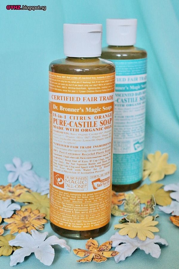 OYHZ (Hui Zi) Nature’s Glory Dr. Bronner's Liquid Soap and Organic